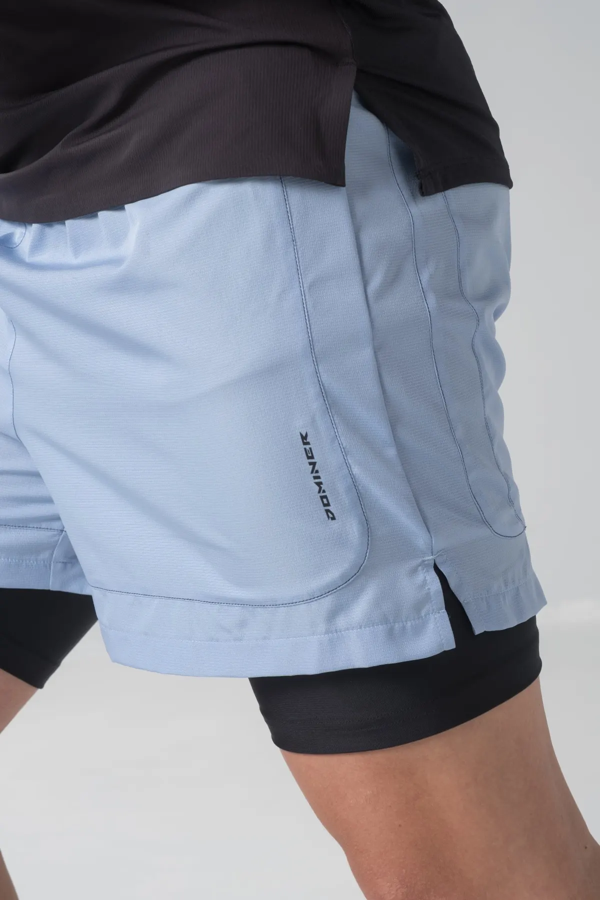 Flex Shorts Light Blue / Black