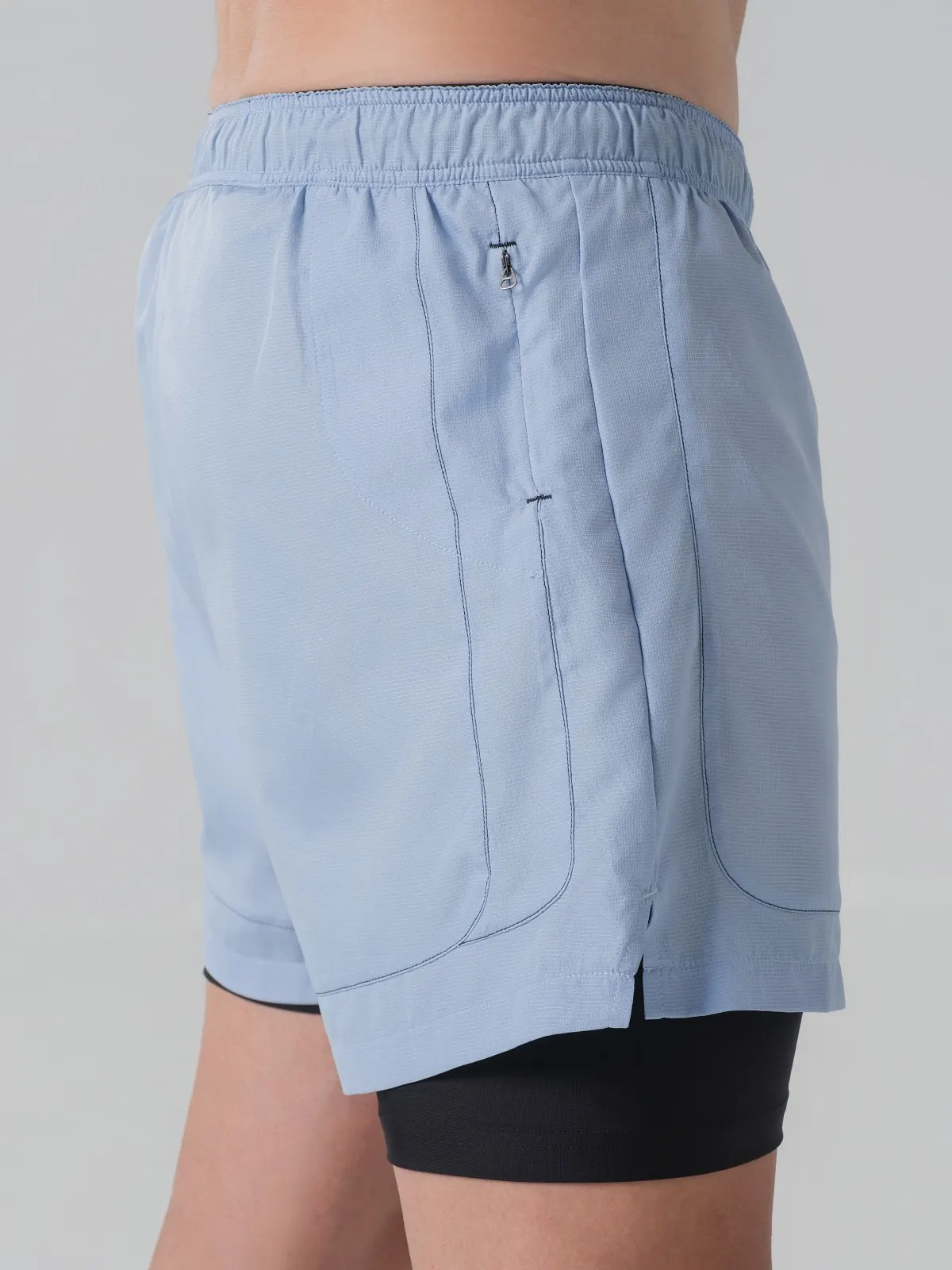Flex Shorts Light Blue / Black