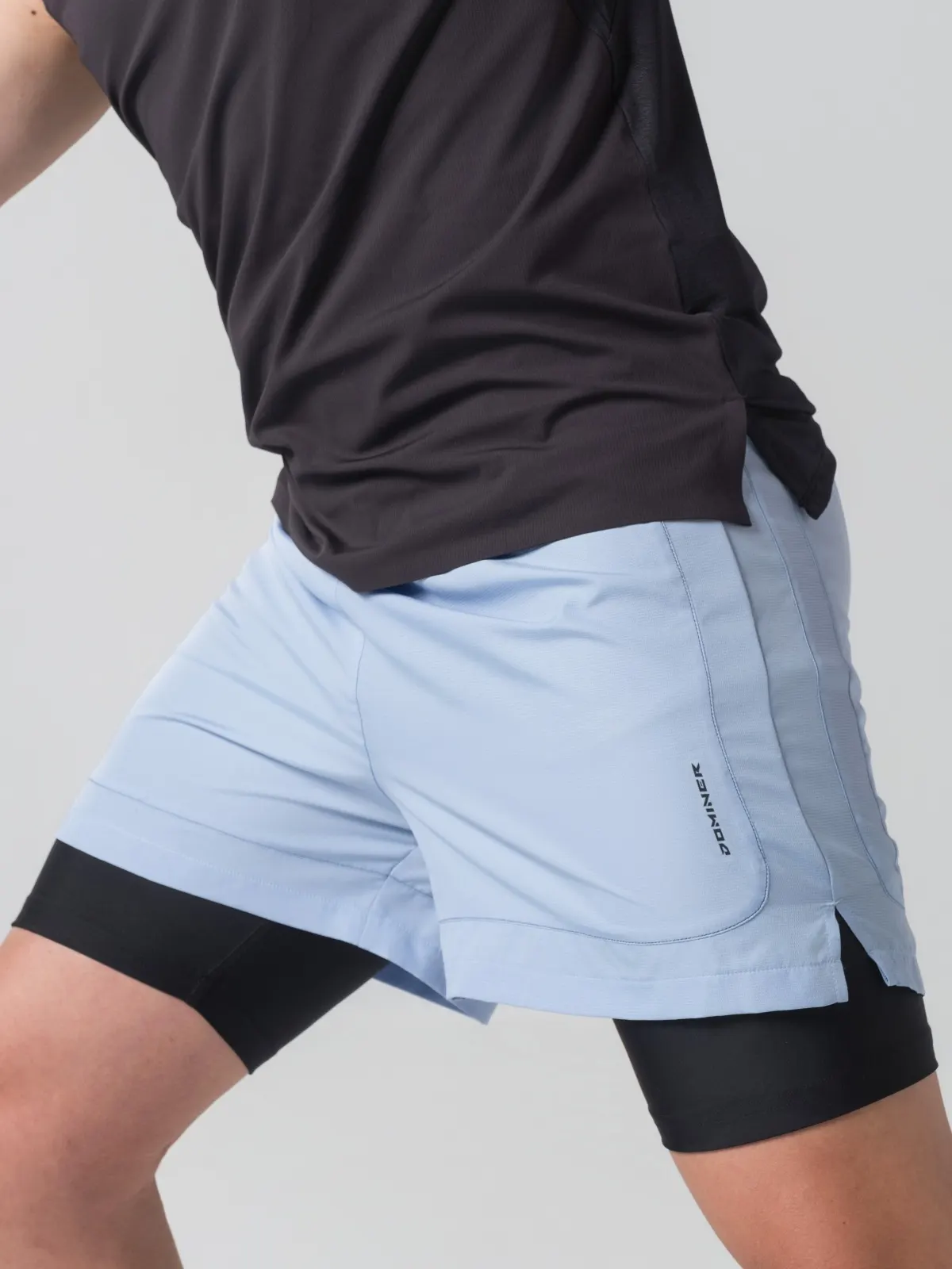 Flex Shorts Light Blue / Black