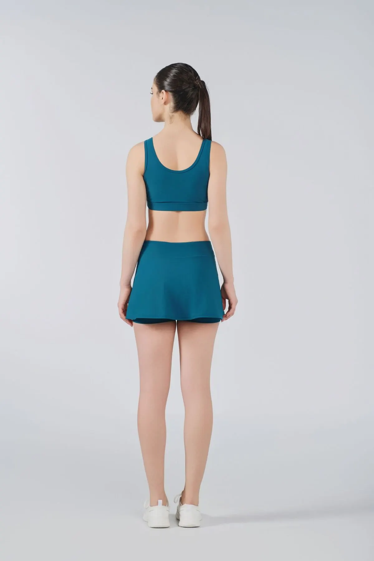 J.C Crop Top Cut Out Petrol